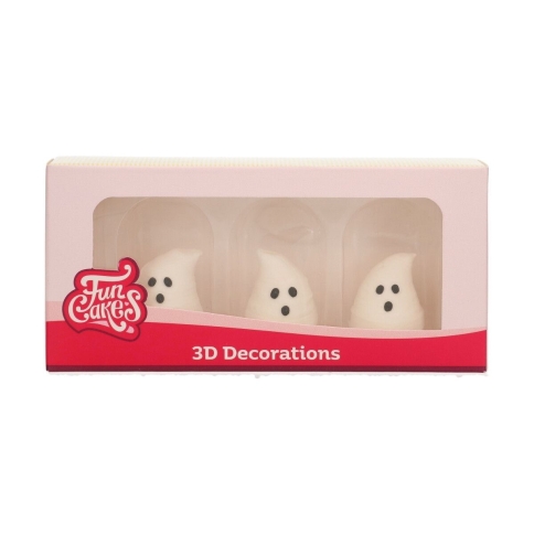 Fun Cakes Zuckerdekoration 3D Geister