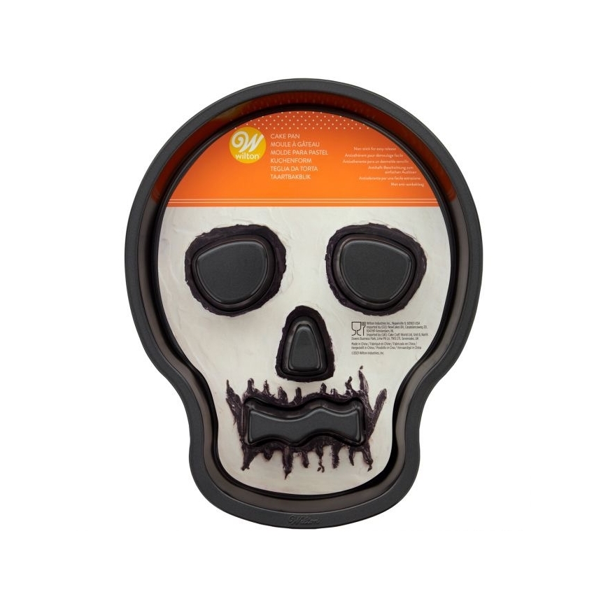 Wilton Backform Totenkopf
