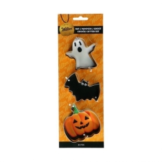 Wilton Ausstecherset Halloween Fledermaus/Kürbis/Geist