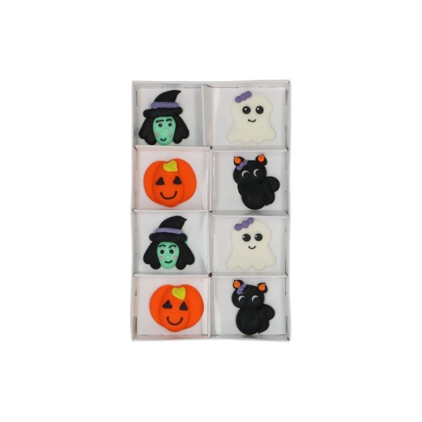 Zuckerdekoration - Happy Halloween