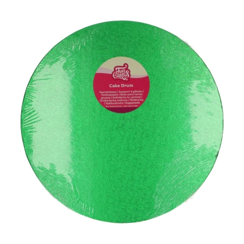 Tortenplatte rund grün 35 cm
