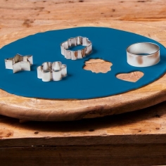 Fondantdecke denim blue