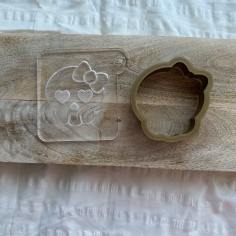 Cookie Stamp Set "Cute Skull"