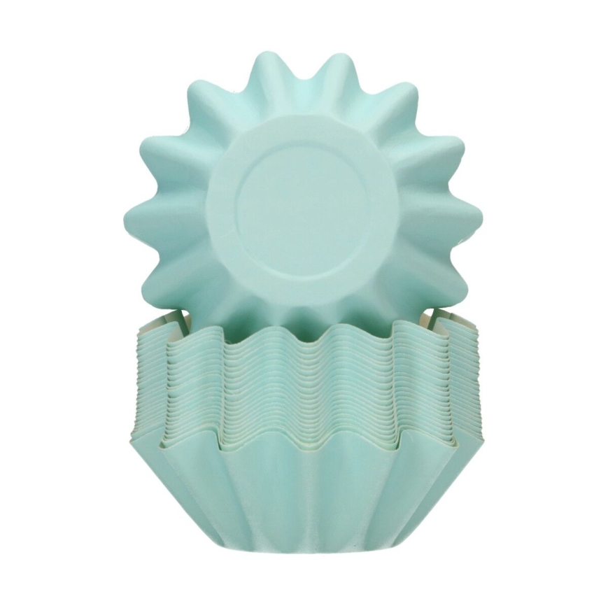 Bloom freistehende Backförmchen pastell blau