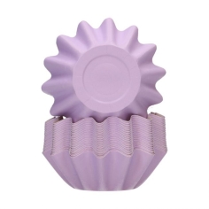 Bloom freistehende Backförmchen pastell lila