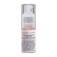 Sugarflair  Glitzer Pump Spray rose gold