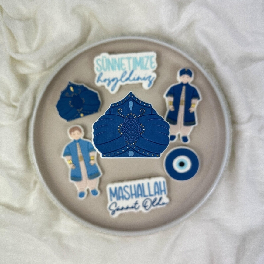 Cookie Stamp Set "Sünnet Hut"