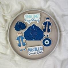 Cookie Stamp Set "Sünnet Hut"
