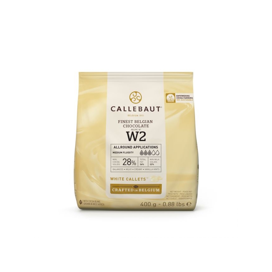 Callebaut Schokolade - weiss 400g