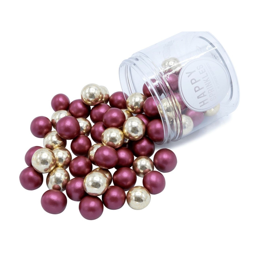 Happy Sprinkles - XXL Delight weinrot/gold
