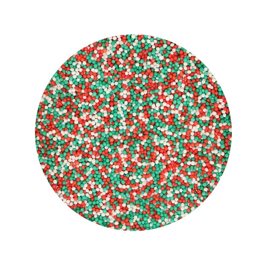 Nonpareilles Weihnacht - rot,grün,weiss