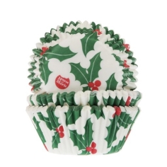 Cupcakeförmchen Stechpalme