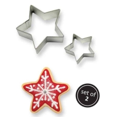Ausstecher - Sterne 2er Set