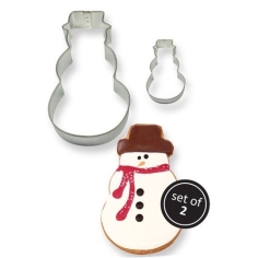 Ausstecher - Schneemann 2er Set