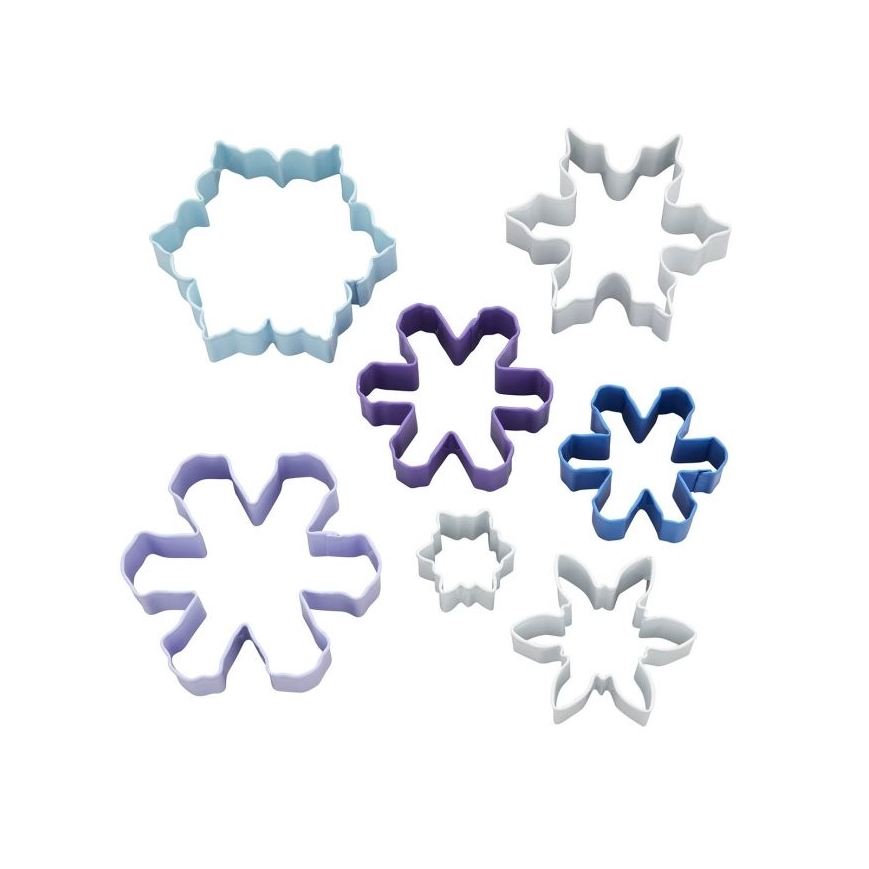 Ausstecher - Schneeflocken Set 7teilig