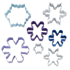 Ausstecher - Schneeflocken Set 7teilig