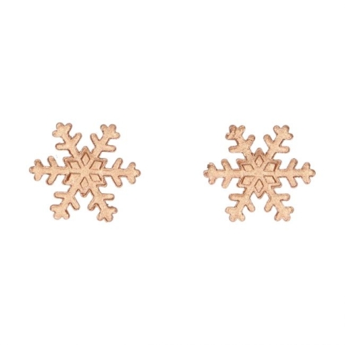 Zuckerdeko - Schneesterne bronze