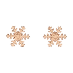 Zuckerdeko - Schneesterne bronze