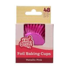 Cupcakeförmchen metallic pink