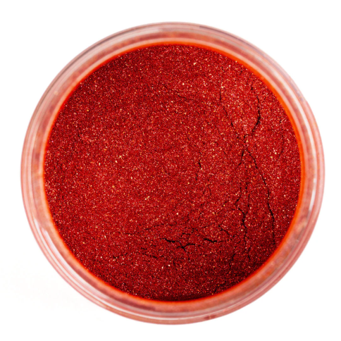 Super Glitzer Puder Rot
