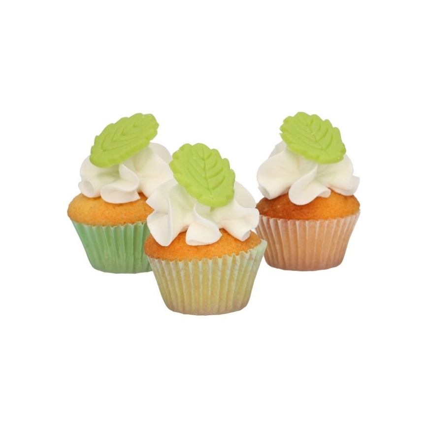 Zuckerdeko - Marzipan Blätter