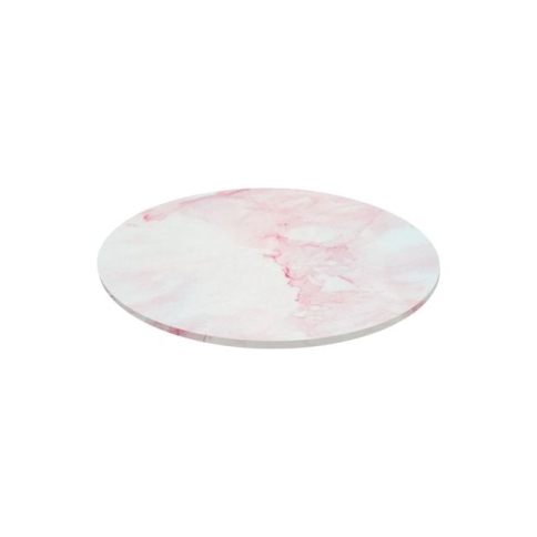 Masonite Cake Board - Marmor rosa, 25cm