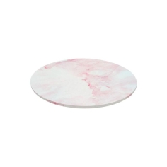 Masonite Cake Board - Marmor rosa, 25cm