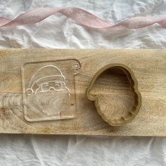 Cookie Stamp Set "Mr. Claus"