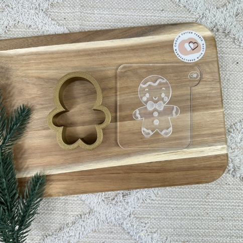 Cookie Stamp Set "Lebkuchenmann"