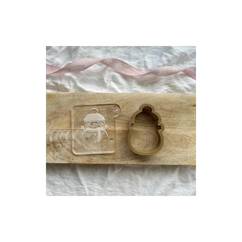Cookie Stamp Set "Schneemann"