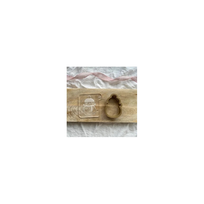 Cookie Stamp Set "Schneemann"