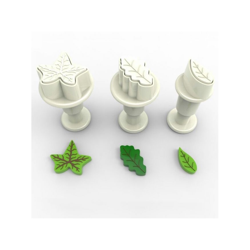Ausstecher Mini Blätter 3er Set