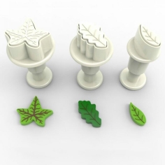 Ausstecher Mini Blätter 3er Set