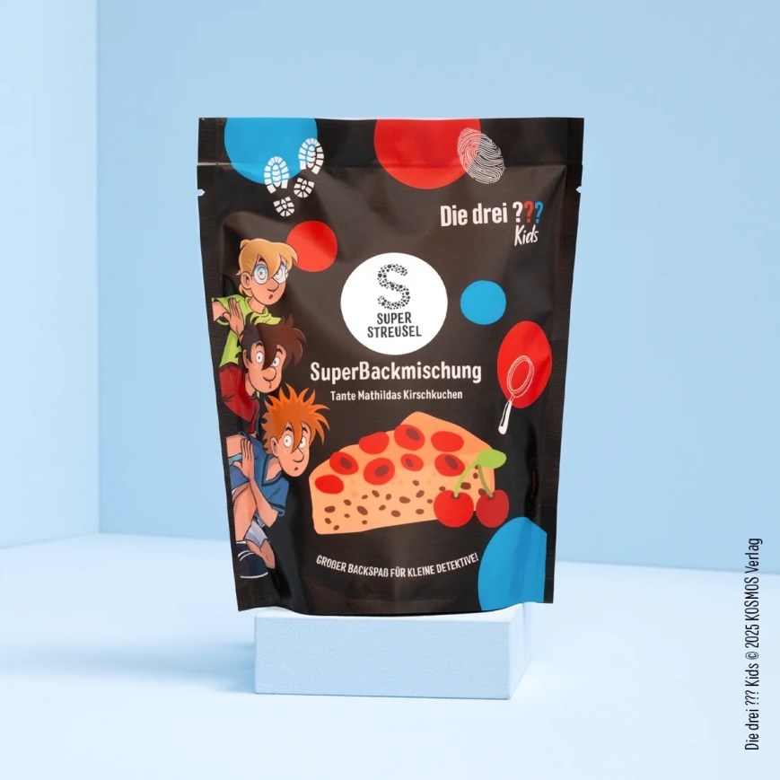 SuperBackmischung Tante Mathildas Kirschkuchen - Die drei ??? Kids