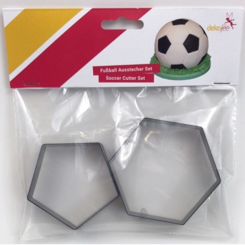 Fussball Ausstecher 2er Set (gross)
