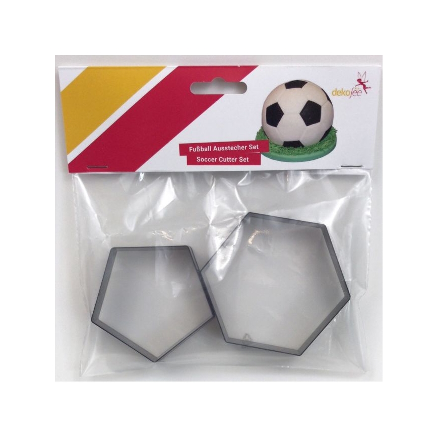 Fussball Ausstecher 2er Set (gross)