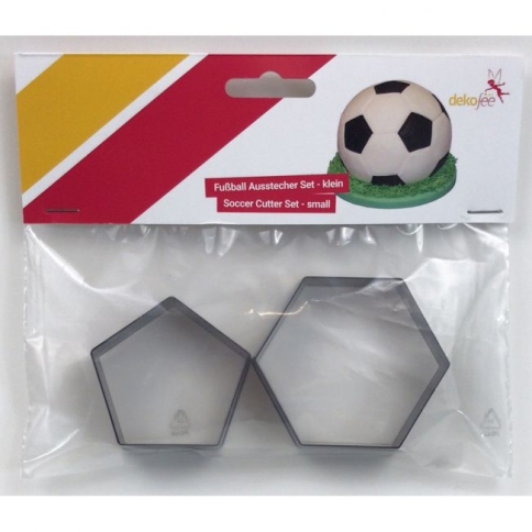 Fussball Ausstecher 2er Set (klein)
