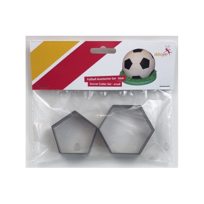 Fussball Ausstecher 2er Set (klein)