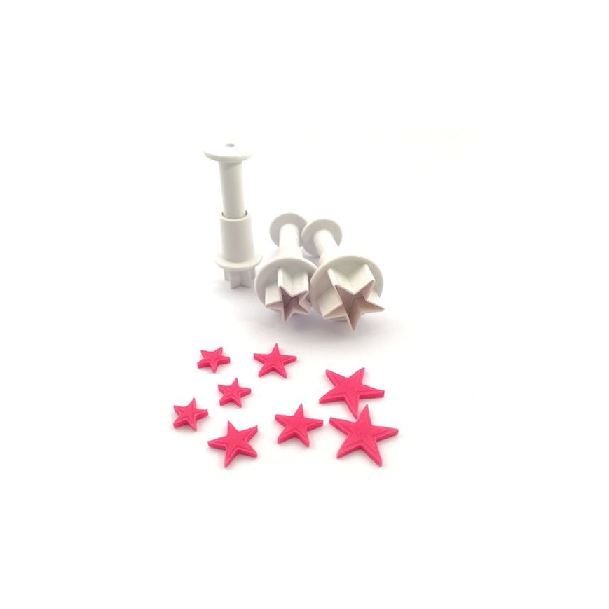 Mini Sterne Ausstecher 3er Set