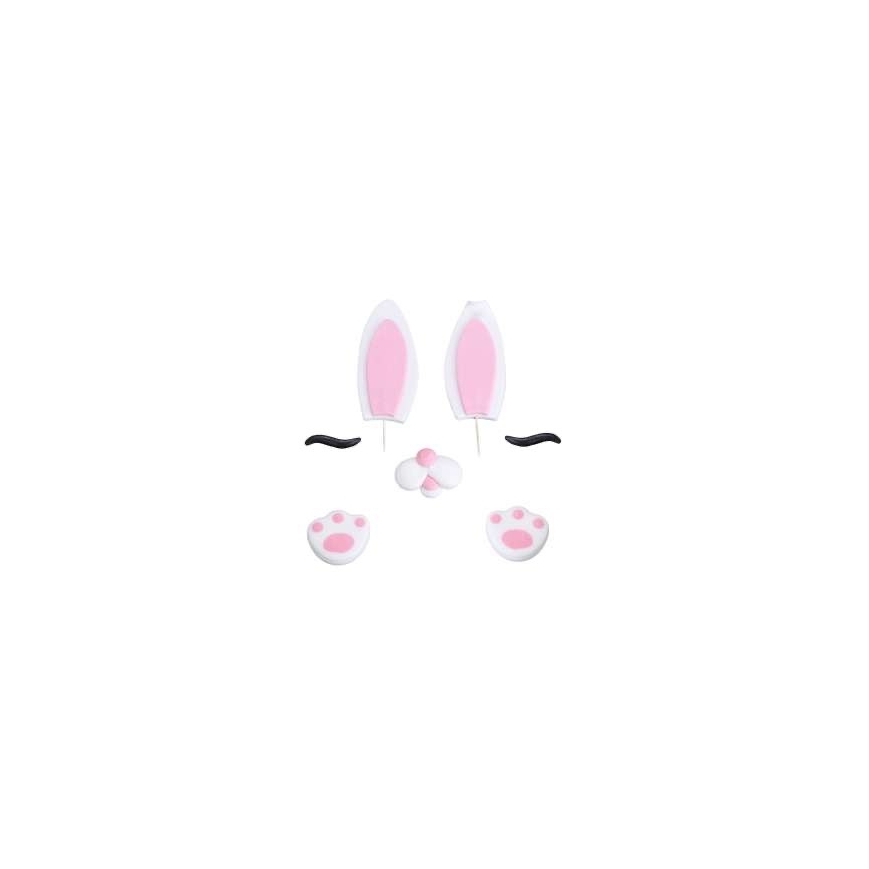 Zuckerdekor Set Hase