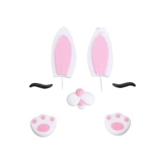Zuckerdekor Set Hase