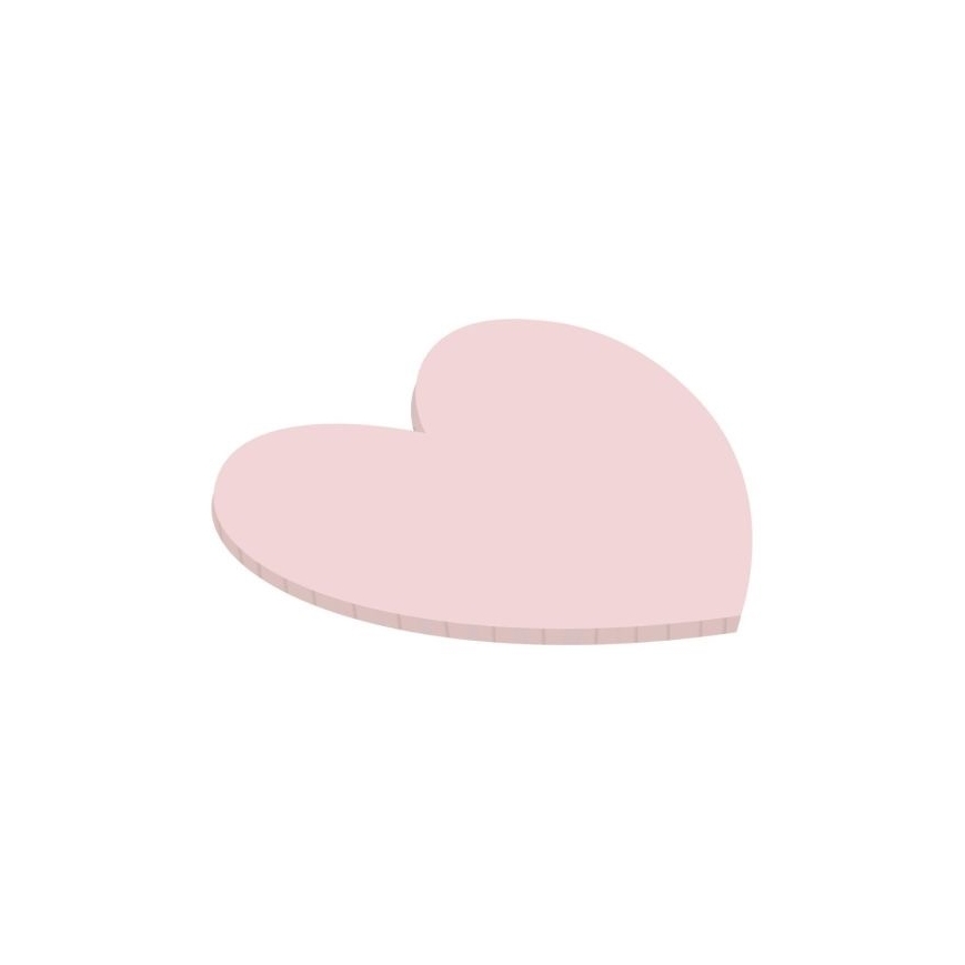Masonite Tortenplatte Herz - rosa, 25cm