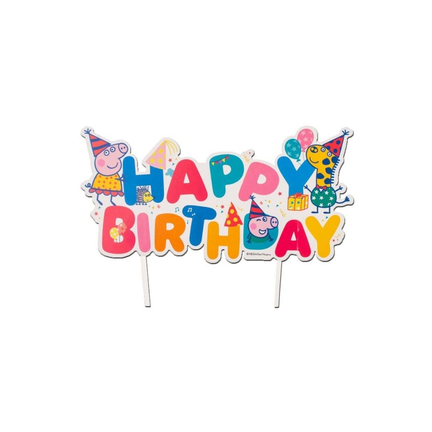 Cake Topper - Peppa Pig