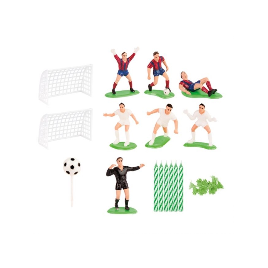 Fussball Set mit Spielern
