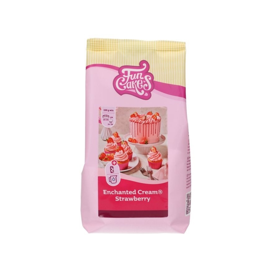 FunCakes Enchanted Cream - Erdbeer 450g
