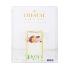 PME - Crystal Cake Box 25x25x28cm