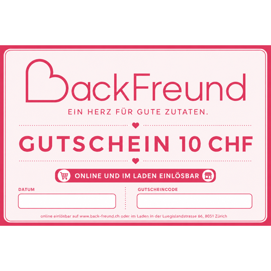 Gutschein CHF 10.00