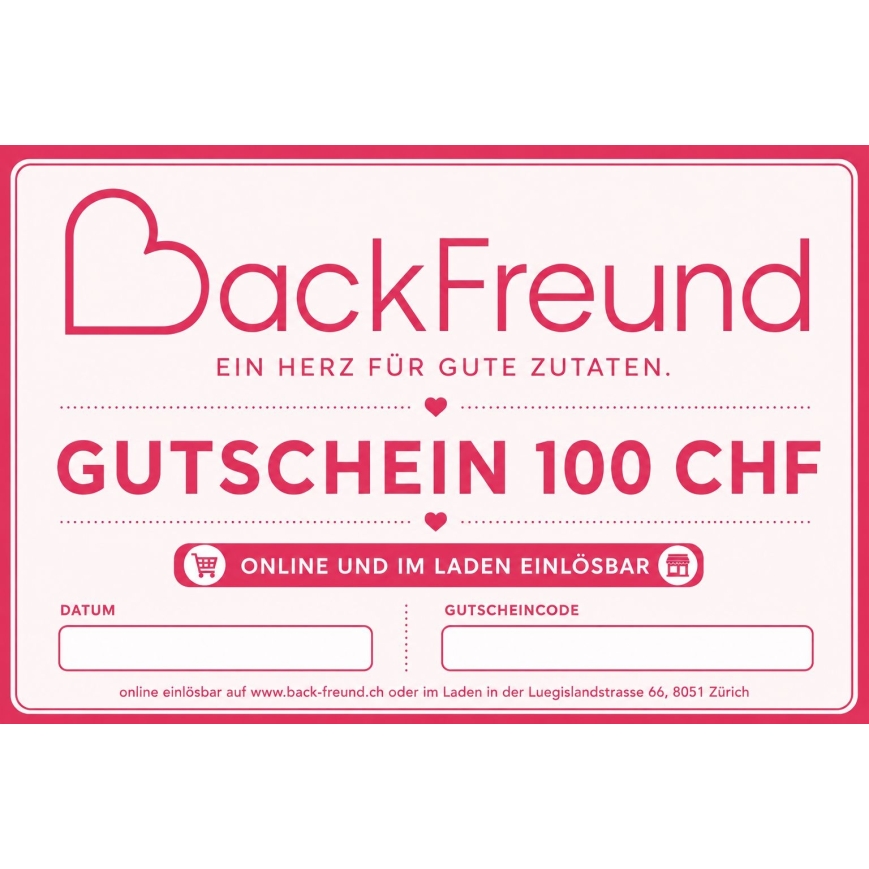 Gutschein CHF 100.00