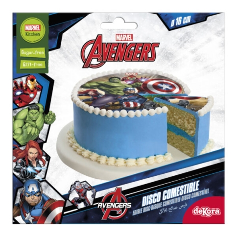 Tortenaufleger - Avengers 16cm