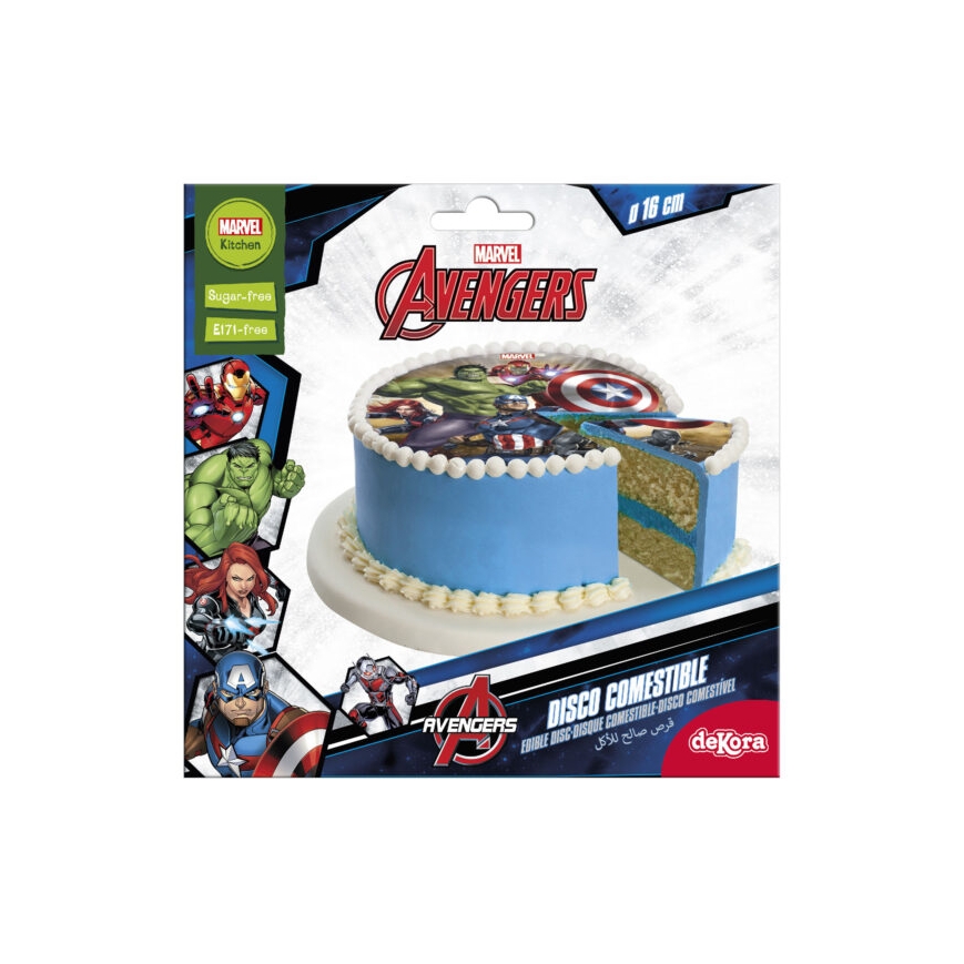 Tortenaufleger - Avengers 16cm